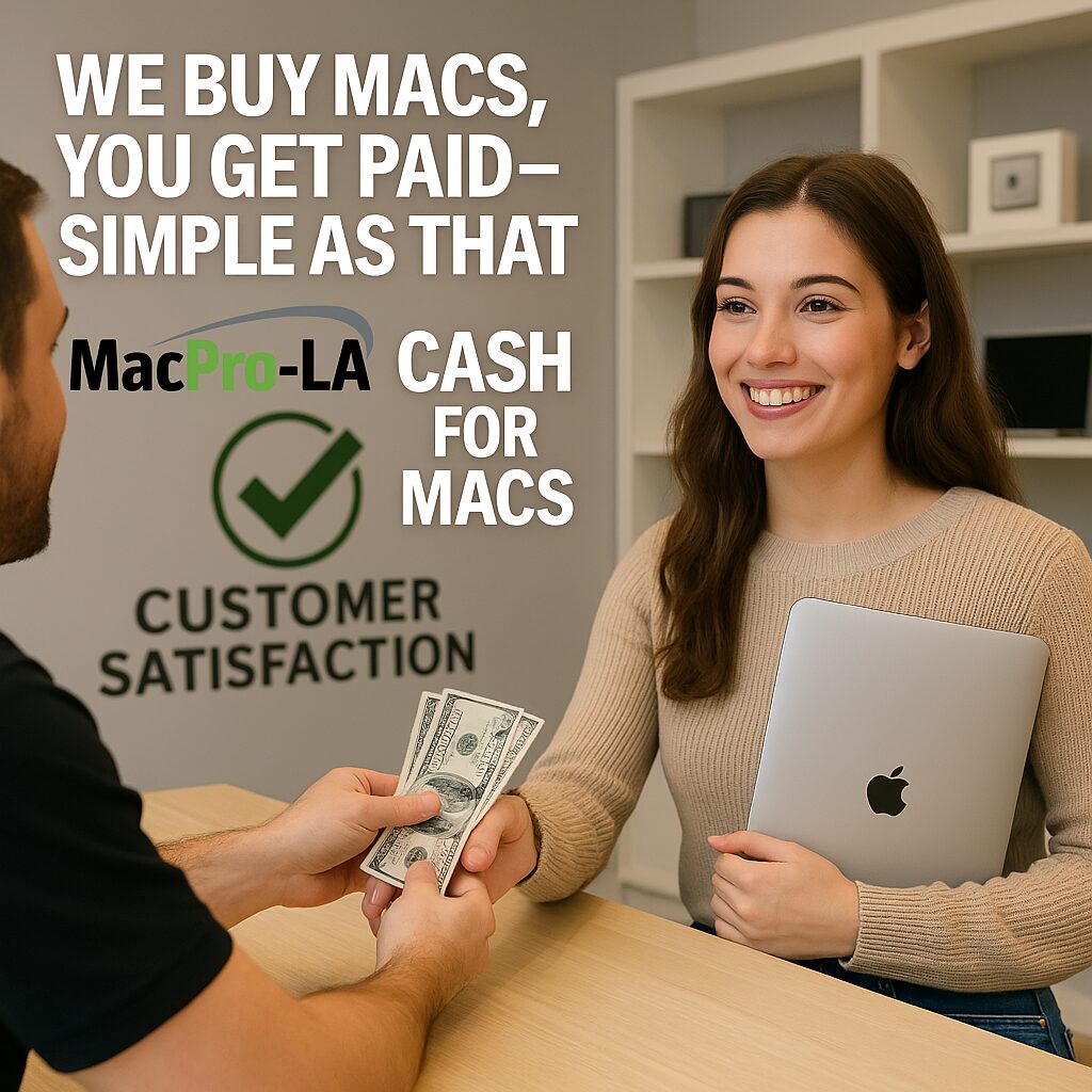 Mac mini shown for the Downtown LA seller payout section